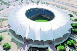 King-Fahd-Stadion in Riad, Saudi Arabien