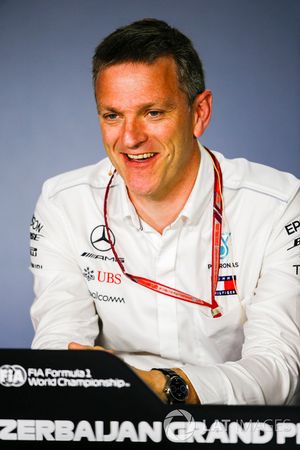 James Allison, Technical Director, Mercedes AMG, in a Press Conference