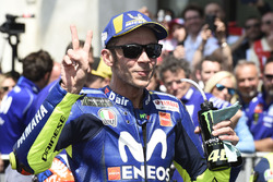Derde plaats Valentino Rossi, Yamaha Factory Racing