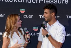 Geri Halliwell-Horner en Daniel Ricciardo