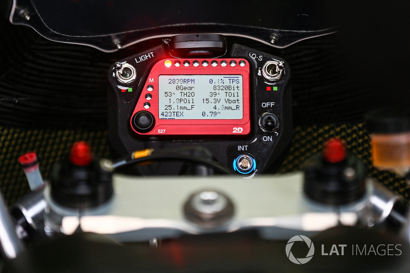 KTM Moto3 dashboard