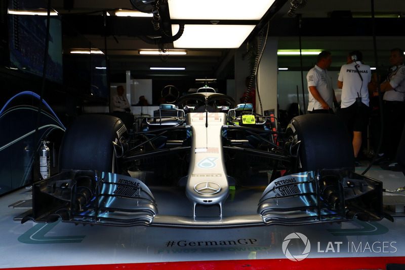 The car of Lewis Hamilton Mercedes AMG F1 W09
