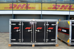 Transporte en el pit lane