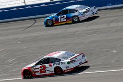 Brad Keselowski, Team Penske, Ford Fusion Wurth Ryan Blaney, Team Penske, Ford Fusion PPG