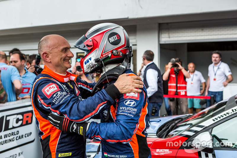 Gabriele Tarquini, BRC Racing Team Hyundai i30 N TCR, Norbert Michelisz, BRC Racing Team Hyundai i30 N TCR