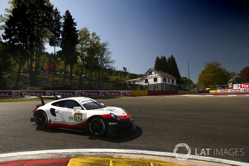 #92 Porsche GT Team Porsche 911 RSR: Michael Christensen, Kevin Estre