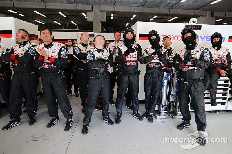 Toyota Gazoo Racing team members