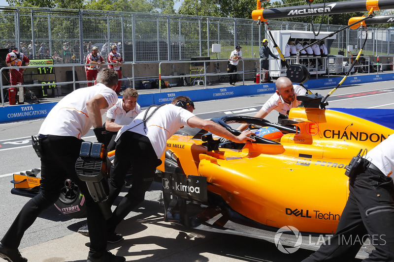 Fernando Alonso, McLaren MCL33,