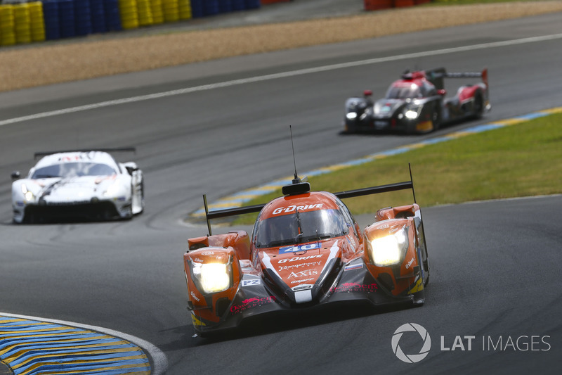 #40 G-Drive Racing Oreca 07 Gibson: James Allen, Jose Gutierrez, Enzo Guibbert 