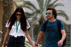 Fernando Alonso, McLaren en vriendin Linda Morselli