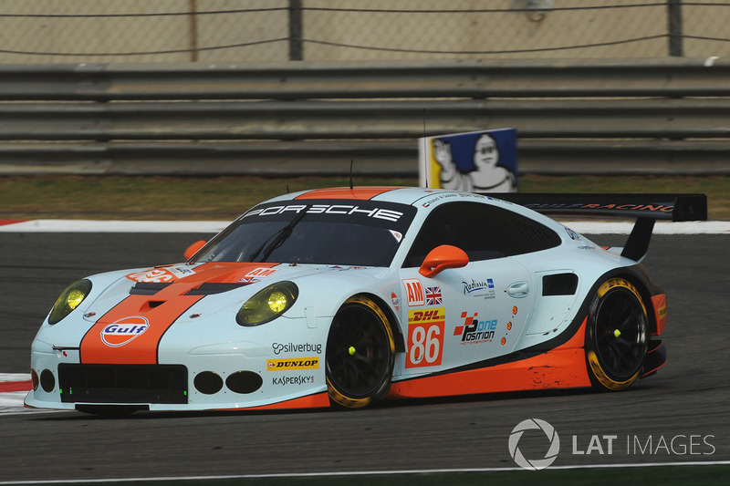 #86 Gulf Racing Porsche 911 RSR: Mike Hedlund, Ben Barker, Nicholas Foster