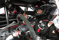 2017 NASCAR Drive for Diversity participant Ryan Vargas waits in his car