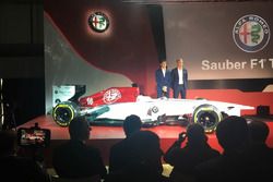 Sauber Alfa Romeo con i piloti 2018 Leclerc ed Ericcson