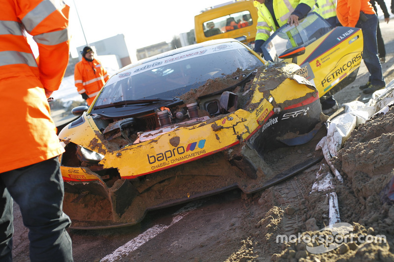 Incidente di Andrea Palma, Lamborghini Huracan ST