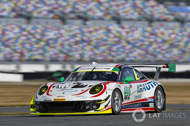 #59 Manthey Racing Porsche 911 GT3 R, GTD: Steve Smith, Harald Proczyk, Sven Muller, Matteo Cairoli, Randy Walls