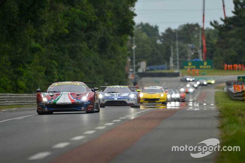 #51 AF Corse Ferrari 488 GTE EVO: Alessandro Pier Guidi, James Calado, Daniel Serra
