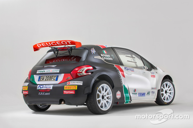 La Peugeot 208 T16 R5 di Marco Pollara e Giuseppe Princiotto