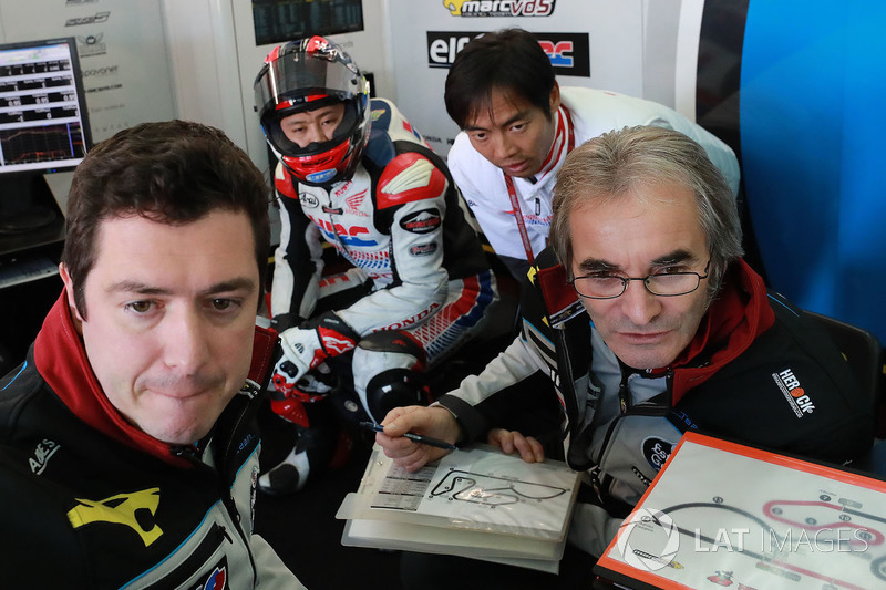 Gilles Bigot, Hiroshi Aoyama, Takumi Takahashi, Estrella Galicia 0,0 Marc VDS