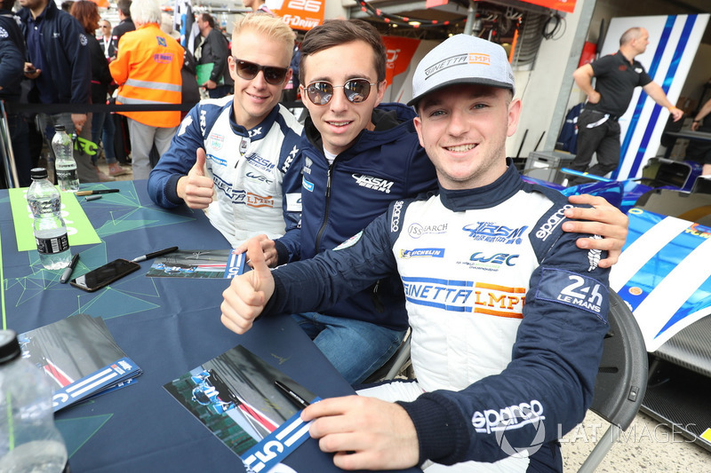 #5 CEFC TRSM RACING Ginetta G60-LT-P1: Charles Robertson, Michael Simpson, Leo Roussel