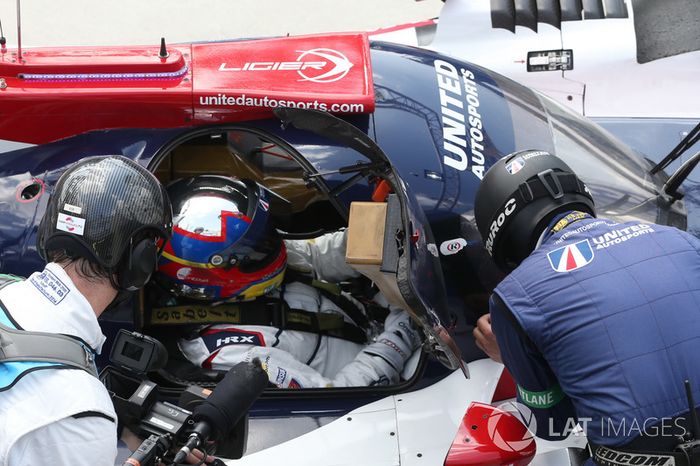 #32 United Autosports Ligier JSP217 Gibson: Juan Pablo Montoya