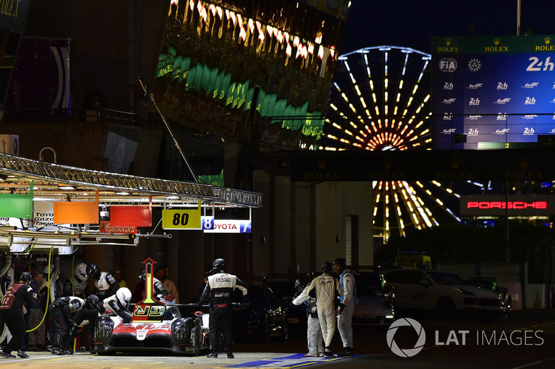 #7 Toyota Gazoo Racing Toyota TS050: Mike Conway, Kamui Kobayashi, Jose Maria Lopez