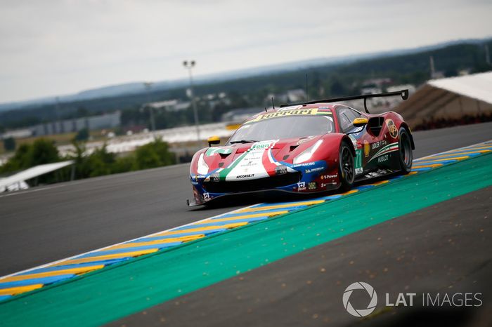 #71 AF Corse Ferrari 488 GTE EVO: Davide Rigon, Sam Bird, Miguel Molina