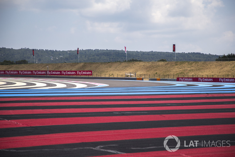Vue de la piste du Paul Ricard