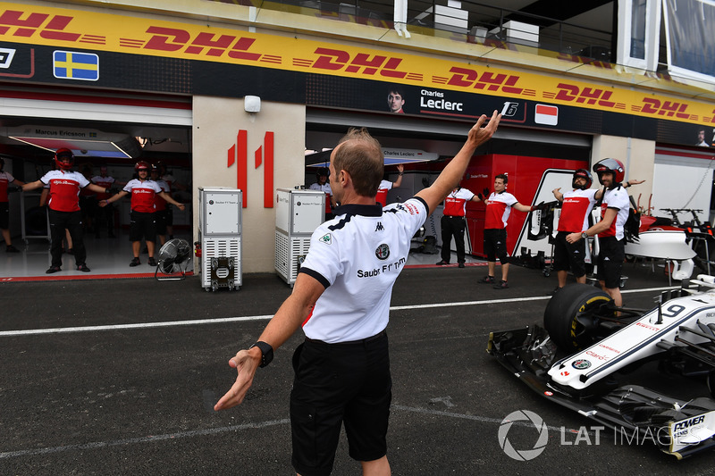 Josef Leberer, Sauber Trainer