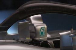 Mercedes AMG F1 W09, detalle del halo