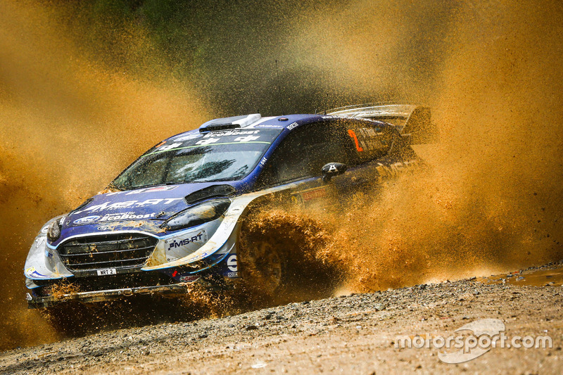 Отт Тянак и Мартин Ярвеоя, Ford Fiesta WRC