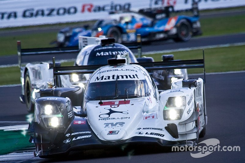 #1 REBELLION RACING Rebellion R13 - Gibson: Bruno Senna, Gustavo Menezes, Norman Nato
