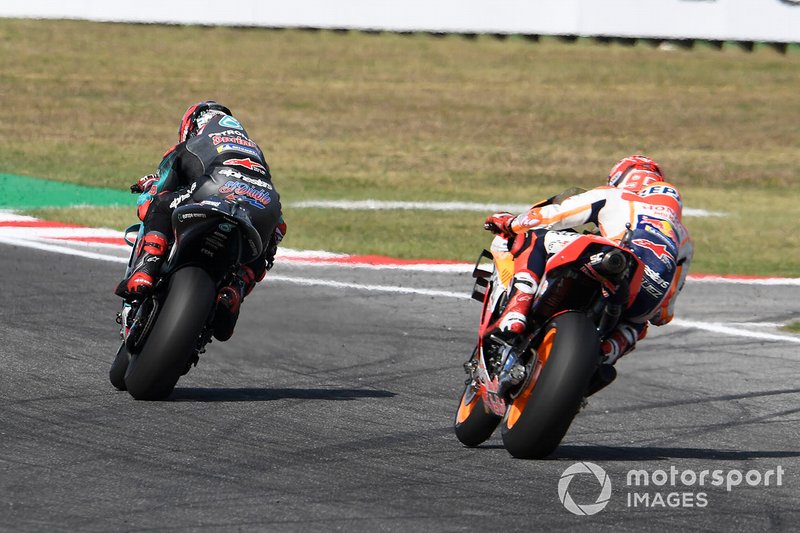 Fabio Quartararo, Petronas Yamaha SRT, Marc Marquez, Repsol Honda Team