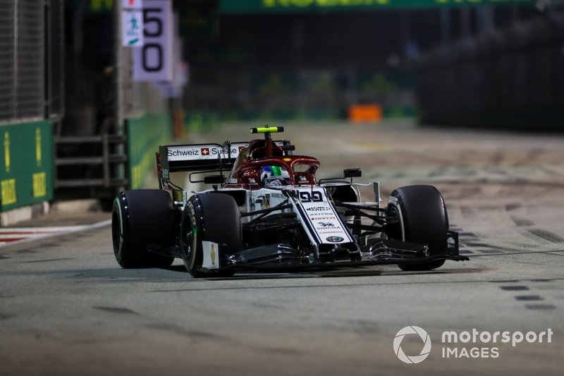 10 - Antonio Giovinazzi, Alfa Romeo Racing C38
