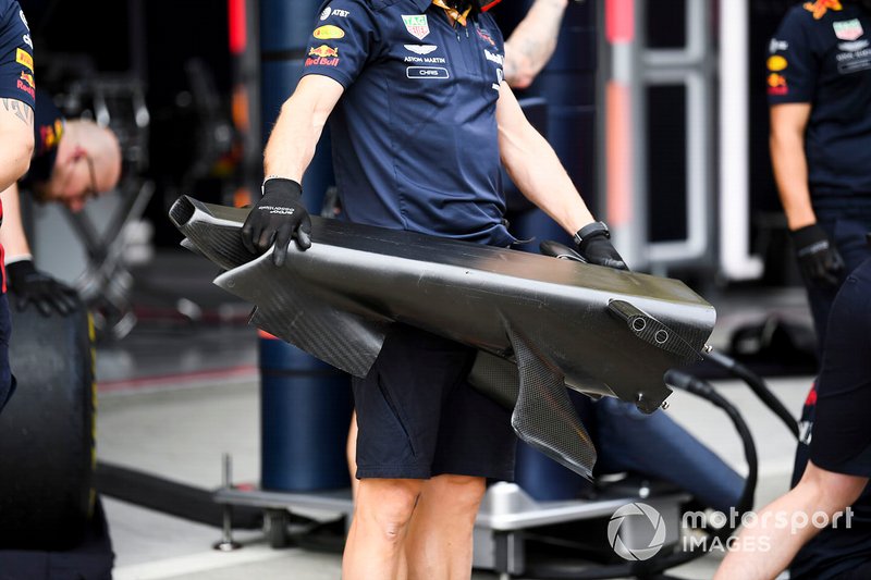 Alerón delantero del Red Bull Racing