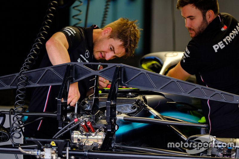Miembro del equipo Mercedes AMG F1