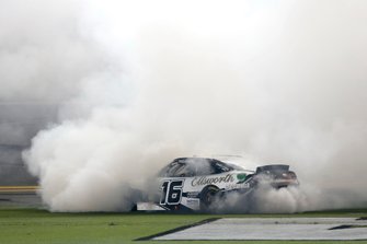 Race winner Ross Chastain, Kaulig Racing, Chevrolet Camaro