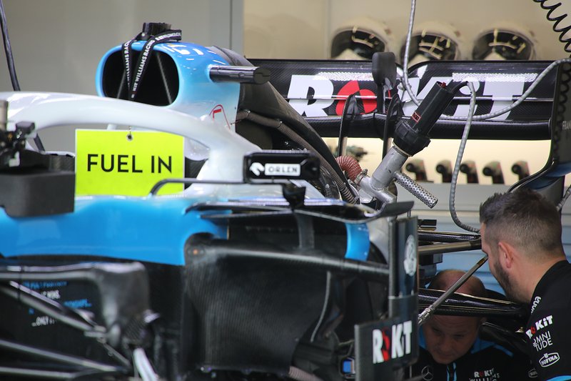 Detalle trasero del Williams FW42