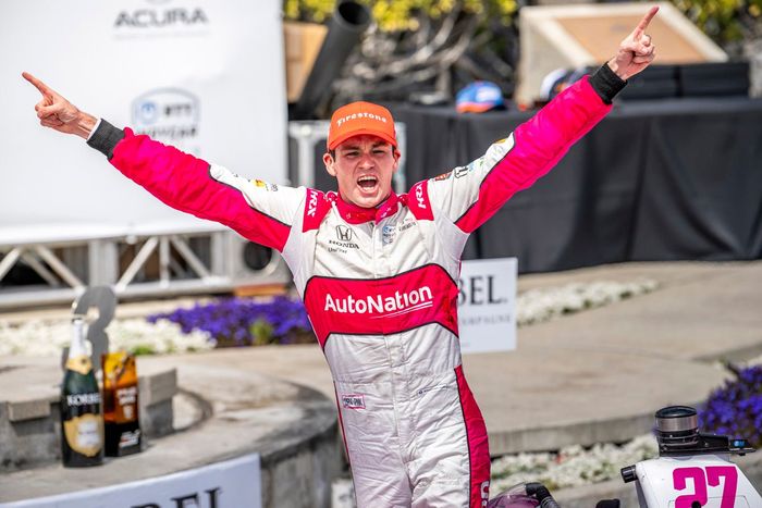 Ganador, Kyle Kirkwood, Andretti Autosport Honda