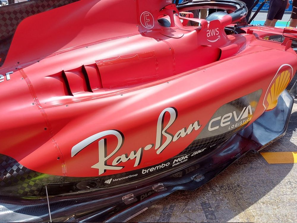 Ferrari SF-23, nowa sekcja boczna na GP Hiszpanii