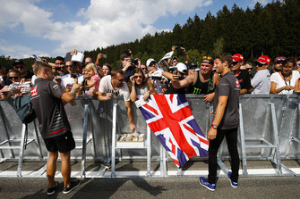 Kevin Magnussen, Haas F1 Team ve Romain Grosjean, Haas F1 Team