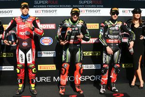 Lorenzo Savadori, Milwaukee Aprilia, Tom Sykes, Kawasaki Racing, Jonathan Rea, Kawasaki Racing