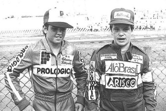 Christian Fittipaldi e Rubens Barrichello