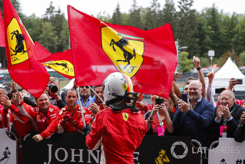 Sebastian Vettel győzelme a Belga Nagydíjon - F1 2018