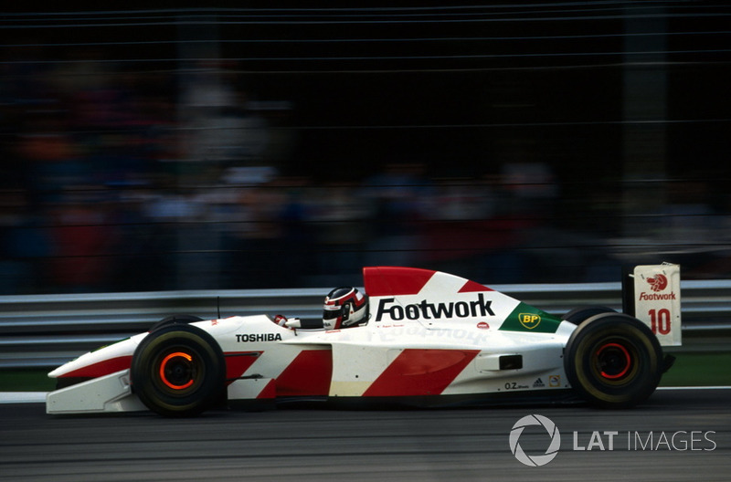 Aguri Suzuki, Footwork Mugen-Honda FA14