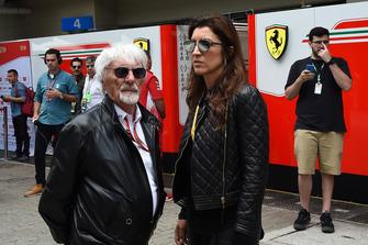 Bernie Ecclestone and Fabiana Ecclestone
