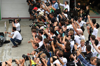 Mercedes-AMG F1 celebrate in Parc Ferme