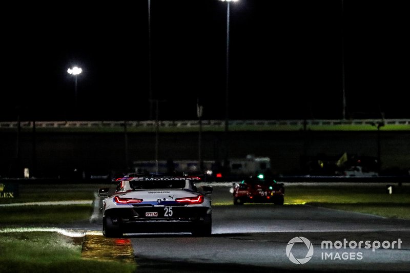 BMW M8 GTE #25 beim Daytona-Test