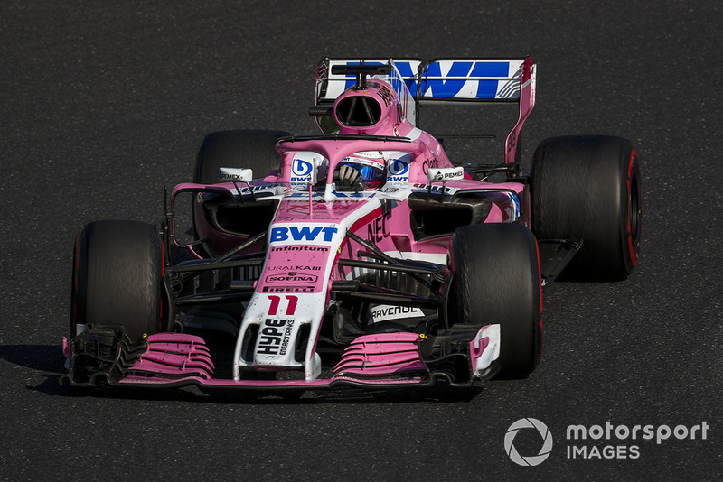 Sergio Perez, Racing Point Force India VJM11 (2018)