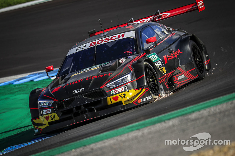 Nico Müller, René Rast, Mike Rockenfeller, Audi RS 5 DTM