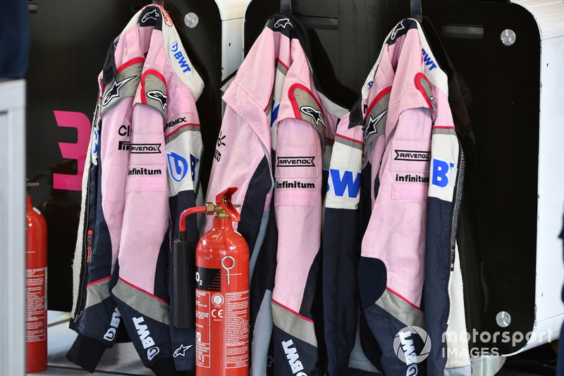 Racing Point Force India F1 jackets